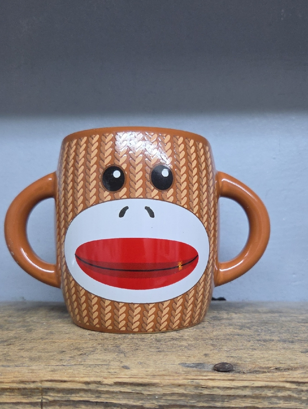 Galerie  Sock Monkey Double-Handled Mug